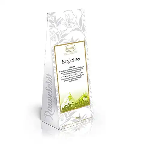Bio-Kräutertee Ronnefeldt, Bergkräuter, Kräutertee, bio, 50g