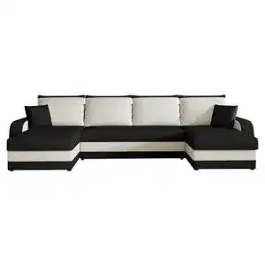 U-Sofa Mirjan24 Ecksofa Kristofer U, Design mit Schlaffunktion