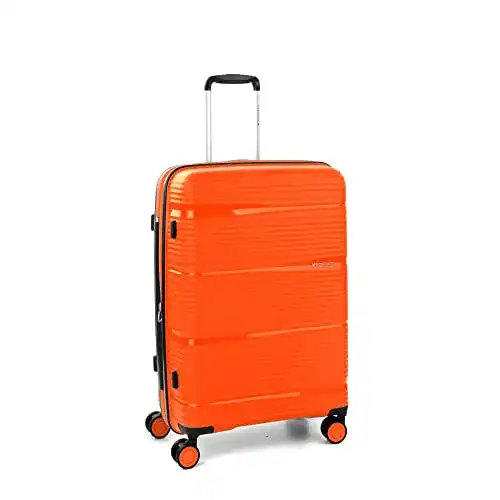 Roncato-Koffer RONCATO R-Lite mittelstarr, erweiterbarer Trolley