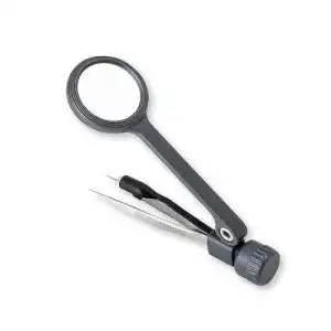 Splitterpinzette Carson MG-88 Lighted MagniGrip 4,5x Lupe