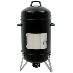 Räuchertonne BBQ-Toro Hickory Ø 46 cm, 4in1 Grillfass