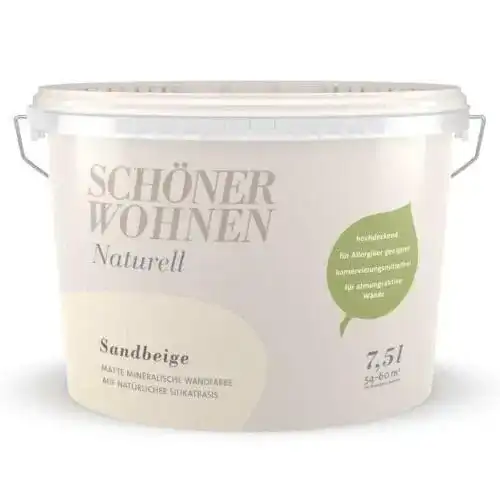 Schöner-Wohnen-Wandfarbe Schöner Wohnen Sandbeige 7,5 l