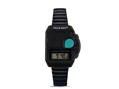 Sprechende Armbanduhr TalkJoy Profi Metallzugarmband