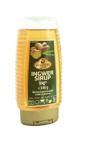 Ingwersirup Lühders Quality Lühders Ingwer Sirup