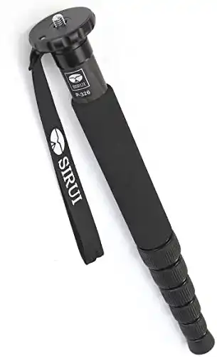 Die beste Einbeinstativ SIRUI P-326 Carbon, Höhe: 155 cm, Gewicht: 0,45 kg 2026 Test Bestseller Einbeinstativ SIRUI P-326 Carbon, Höhe: 155 cm, Gewicht: 0,45 kg
