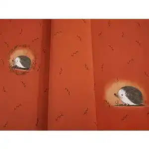 Panel-Stoff Mamasliebchen Jersey-Stoff Igel Herbst für Kinder