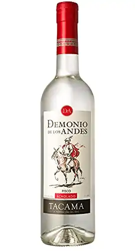 Pisco Pisco Tacama Demonio de los Andes, 1er Pack (1 x 700 ml)