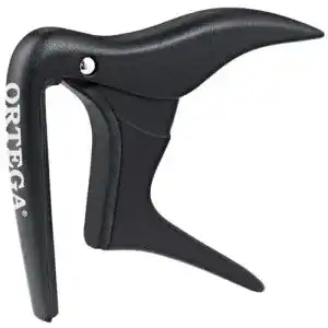 Kapodaster Westerngitarre Ortega Guitars OCAPOCV-SBK “one touch”