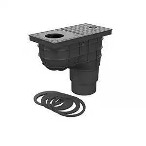 Regensinkkasten MCH, 325 C, Dachrinnenablauf DN 110/DN 125