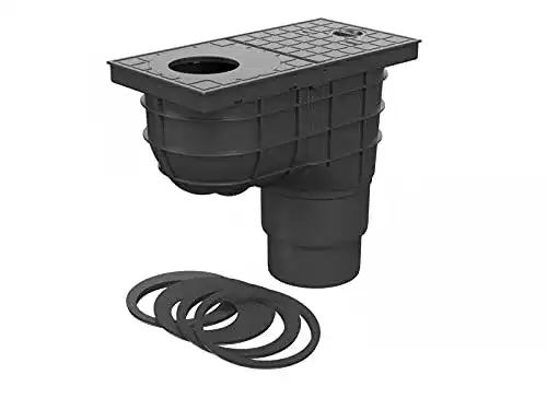 Regensinkkasten MCH, 325 C, Dachrinnenablauf DN 110/DN 125