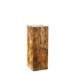 Holzquader Decorativo Holzständer, Massiv, Baumstamm Deko