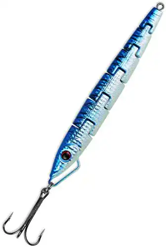 Pilker Storfisk fishing & more Norwegen Island und Ostsee (100 g, 150 g, 300 g) mit Drilling Meeres 6-TLG. sektioniert zum Angeln
