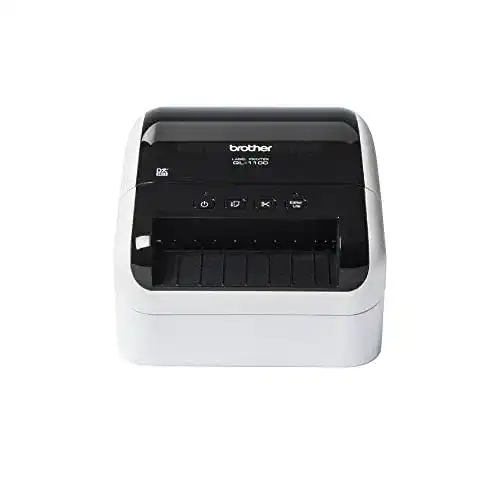 Beschriftungsgerät Brother QL1100 Professionell, 10,2 cm (4 Zoll)
