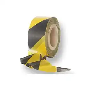 Absperrband 500m dm-folien gmbh Absperrband in Gelb/Schwarz
