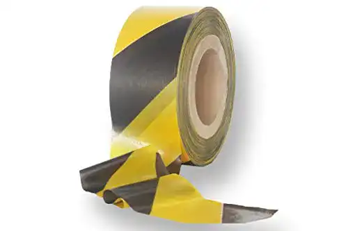 Absperrband 500m dm-folien gmbh Absperrband in Gelb/Schwarz