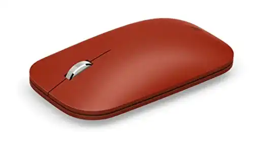 PC-Maus Microsoft Surface Mobile Mouse Mohnrot