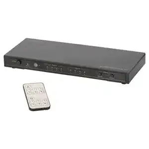 HDMI-Matrix DIGITUS 4K HDMI Matrix Switch, 4×2, Fernbedienung