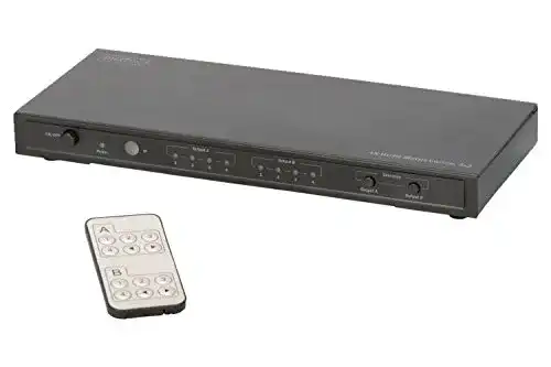 HDMI-Matrix 4×2 DIGITUS 4K HDMI Matrix Switch, 4×2