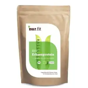 Erbsenprotein Nurafit nur.fit BIO -Pulver 500g – natürliches vegan