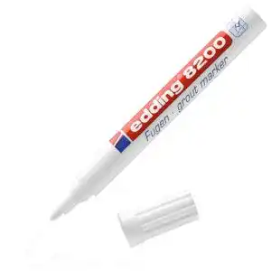 Fugenstift edding 8200 Fugenmarker, weiß, Rundspitze 2-4 mm