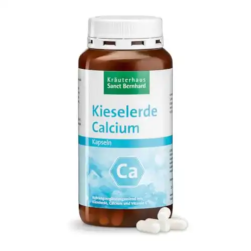 Die beste Kieselerde Kräuterhaus Sanct Bernhard, Calcium 210 Kapseln 2026 Test Bestseller Kieselerde Kräuterhaus Sanct Bernhard, Calcium 210 Kapseln