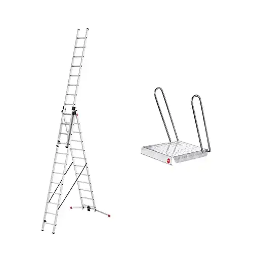 Mehrzweckleiter Hailo S100 ProfiLOT 3-teilige Alu-Kombileiter