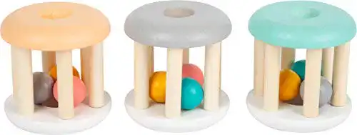 Die beste Holzrassel Baby Small Foot 11712 Babyrassel Pastell, Holzrassel 3er 2026 Test Bestseller Holzrassel Baby Small Foot 11712 Babyrassel Pastell, Holzrassel 3er