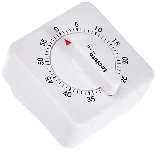 Die beste Kurzzeitwecker (mechanisch) Technoline KZW Analog, weiß 2026 Test Bestseller Kurzzeitwecker (mechanisch) Technoline KZW Analog, weiß
