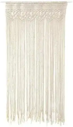 Türvorhang Awayhall Macrame, Baumwolle gewebt, 90 * 180 cm