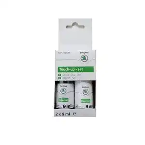Lackstift Auto Skoda Original Lackstift Set Laser Weiß J3J3 F9F