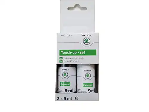 Lackstift Auto Skoda Original Lackstift Set Laser Weiß J3J3 F9F
