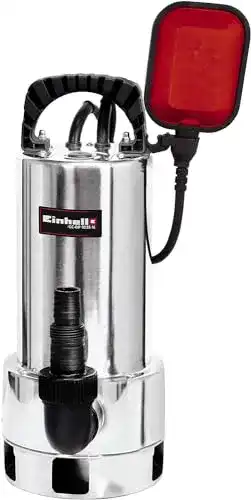 Die beste Einhell-Schmutzwasserpumpe Einhell GC-DP 9035 N, Edelstahl 2026 Test Bestseller Einhell-Schmutzwasserpumpe Einhell GC-DP 9035 N, Edelstahl