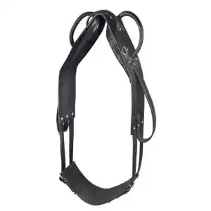 Voltigiergurt Waldhausen , schwarz, Pony, schwarz, Pony