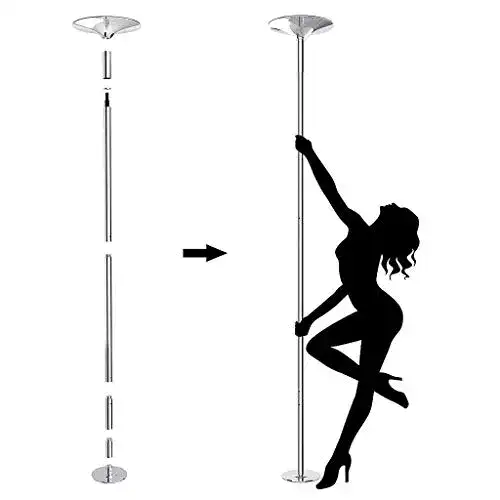 Pole-Dance-Stange Leogreen Jugendliche, Unisex 1 Pole Dance