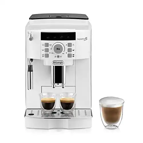 Kaffeevollautomat weiß De’Longhi De’Longhi ECAM21110W ECAM