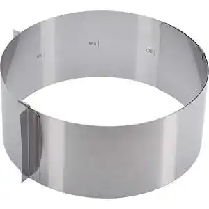 Tortenring Westmark, Extra hoch, Ø 16 – 30 cm variabel, rostfrei
