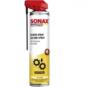 Silikonspray SONAX mit EasySpray (400 ml) schmiert, pflegt
