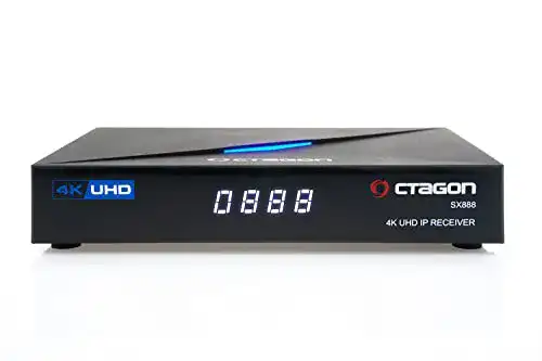 IPTV-Box Octagon SX888 4K UHD IP Receiver H.265 1GB RAM