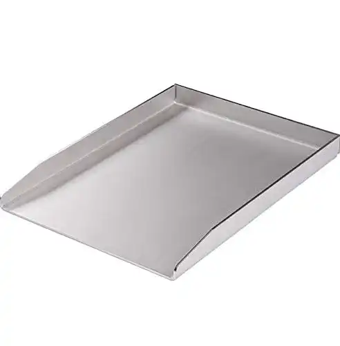Edelstahl-Plancha Generisch RuSchi BBQ universal 30x40cm