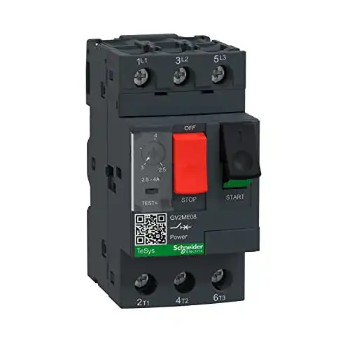 Die beste Motorschutzschalter Schneider Electric, GV2ME08, 3p, 2,5-4A 2026 Test Bestseller Motorschutzschalter Schneider Electric, GV2ME08, 3p, 2,5-4A