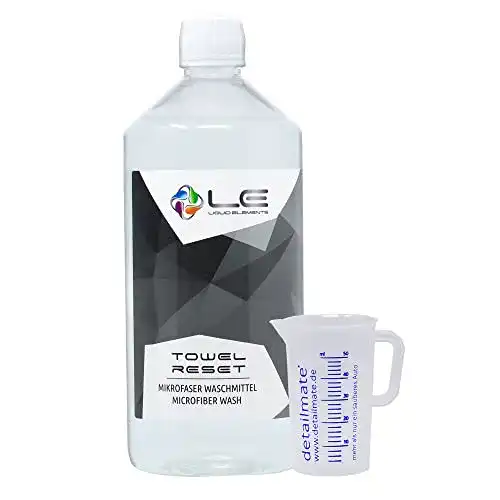 Mikrofaser-Waschmittel detailmate Liquid Elements, Towel Reset