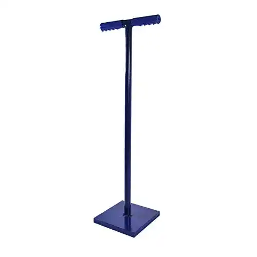 Erdstampfer Helo, aus Stahl 12 kg mit 2-Hand T-Griff
