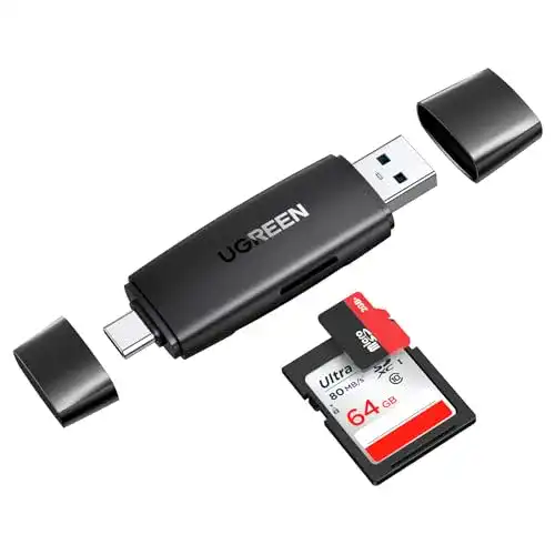 USB-C-Kartenleser UGREEN USB C Kartenleser SD Kartenleser