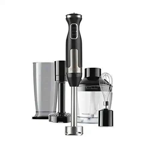 Profi-Stabmixer Black+Decker BXHBA1500E Stabmixer, Edelstahl