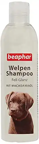 Hundeshampoo beaphar Welpen Shampoo Fell-Glanz, 250 ml