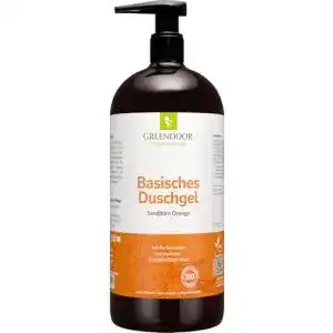 Basisches Duschgel GREENDOOR 500ml Sanddorn Orange
