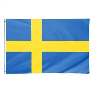 Schweden-Flagge Star Cluster 90 x 150 cm Flagge Schwedens
