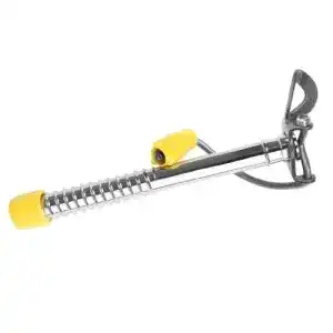 Eisschraube Grivel 360° Grau, n, Größe L – Farbe Silver – Yellow