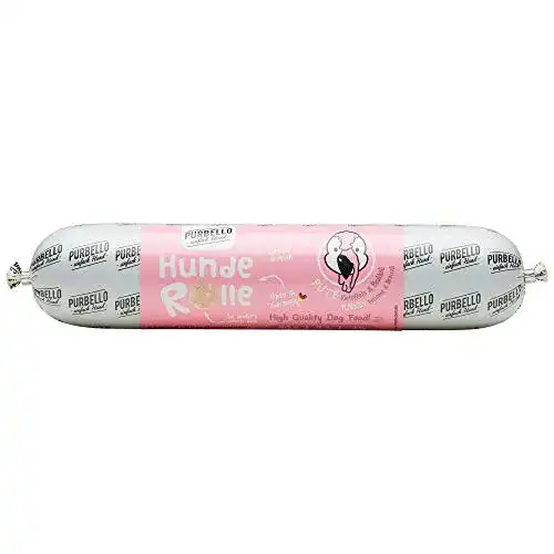 Purbello-Hundewurst PURBELLO Hunde-Rolle Pute mit Brokkoli