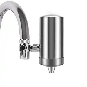 Wasserfilter Wasserhahn YJHome, Edelstahl 304 Trinkwasserfilter